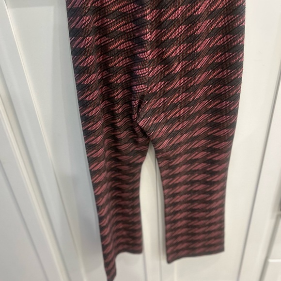 Dolan Black and Pink Patterned Pants - Picture 3 of 4